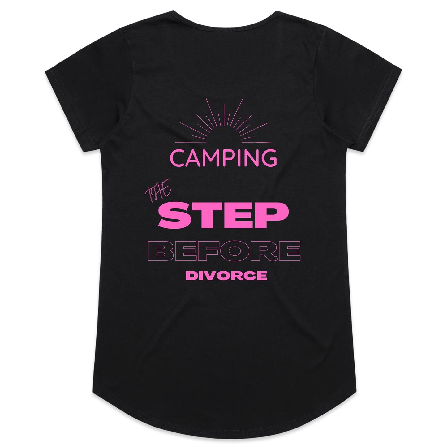 Womens Tee - Divorce - Pink