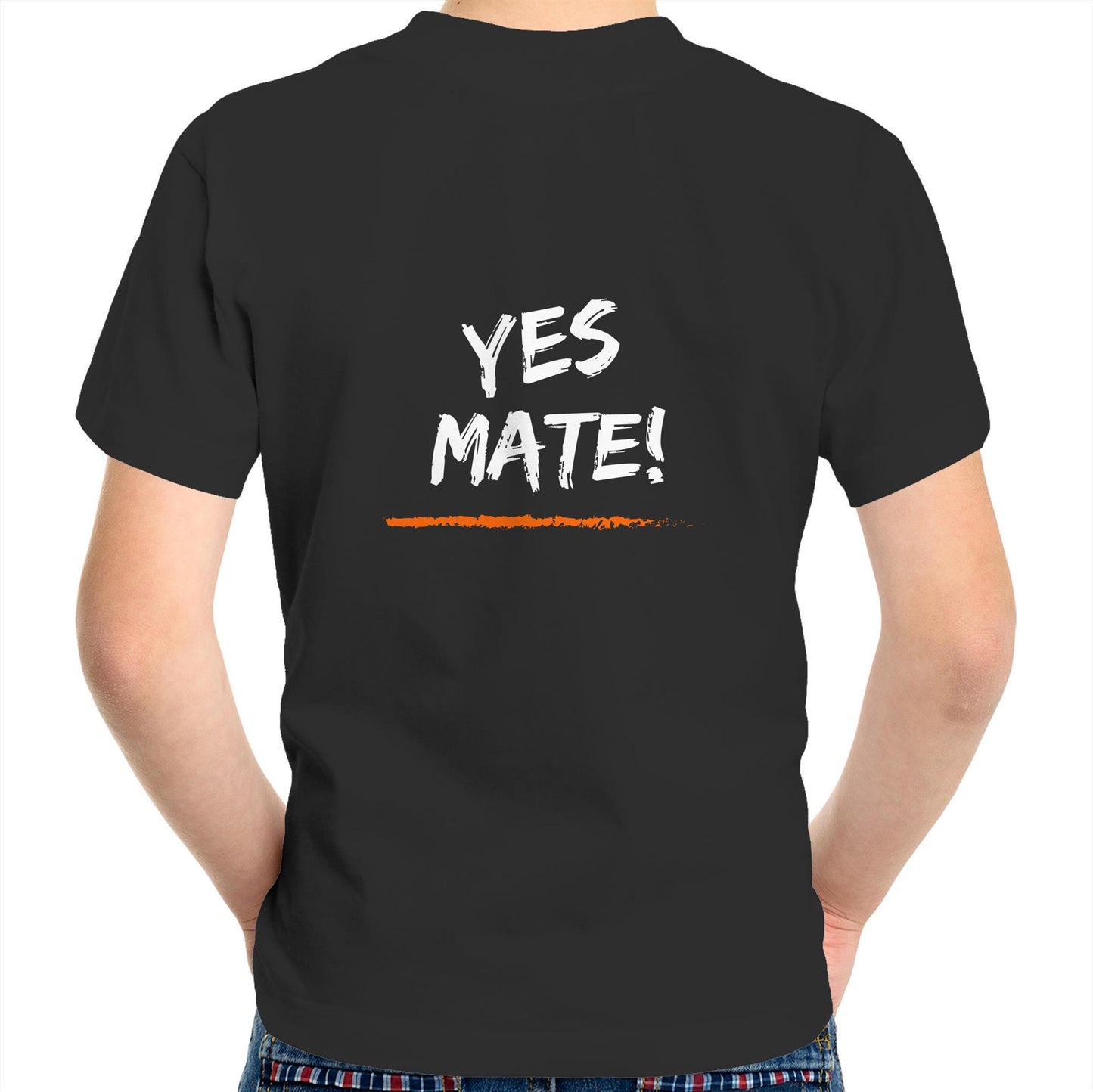 Kids Tee - Yes Mate! - Orange