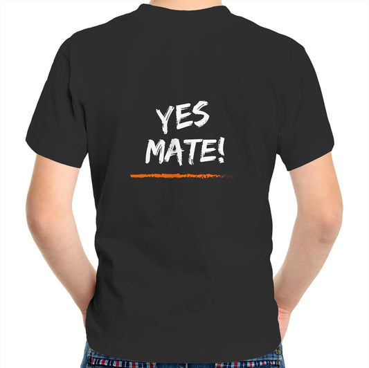 Kids Tee - Yes Mate! - Orange