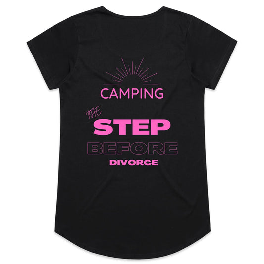 Womens Tee - Divorce - Pink