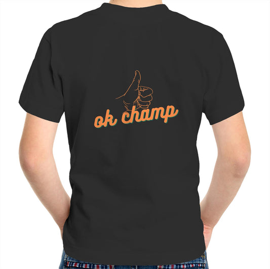Kids Tee - OK Champ - Orange