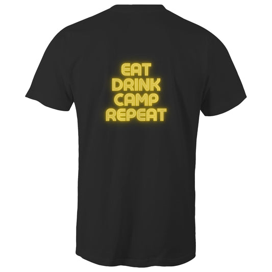 Mens Tee - Eat Drink Camp Repeat