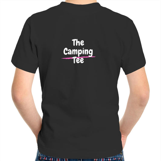 Kids Tee - The Camping Tee - Pink