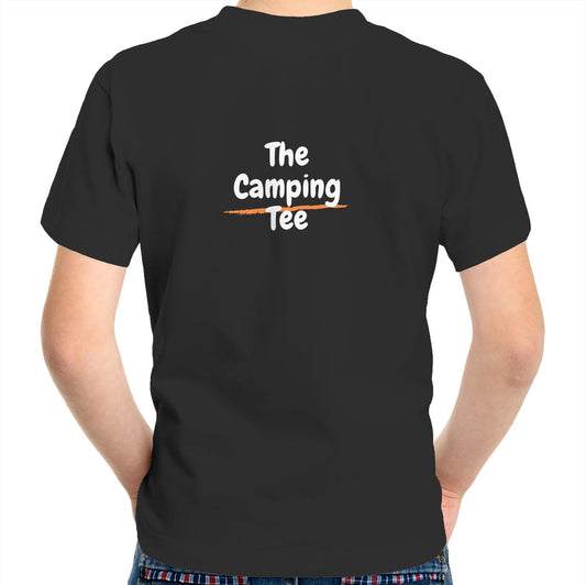 Kids Tee - The Camping Tee - Orange